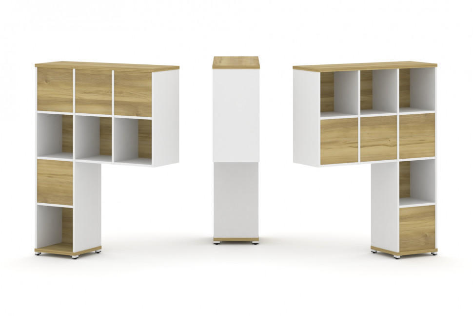 Concept Надставка высокая CN.DNV-005 Дуб Винченцо/Белый Бриллиант/Металл Белый 1099*350*1486 Concept Надставка высокая CN.DNV-005 Дуб Винченцо/Белый Бриллиант/Металл Белый 1099*350*1486