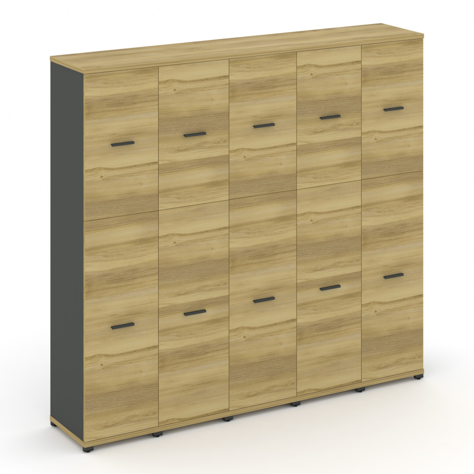 Concept Шкаф 5 узких секций, 5 ниш CN.STU-555 A Дуб Винченцо/Антрацит/Металл Антрацит 2084*420*1922 Concept Шкаф 5 узких секций, 5 ниш CN.STU-555 A Дуб Винченцо/Антрацит/Металл Антрацит 2084*420*1922