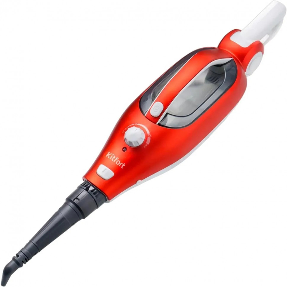 Паровая швабра Kitfort КТ-1005-2, красная,Спб лок асс