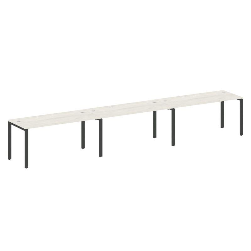 Metal System Рабочая станция на 3 места на П-образном м/к БП.СМ-3.4 Дуб Наварра/Металл Антрацит 4800 Metal System Рабочая станция на 3 места на П-образном м/к БП.СМ-3.4 Дуб Наварра/Металл Антрацит 4800