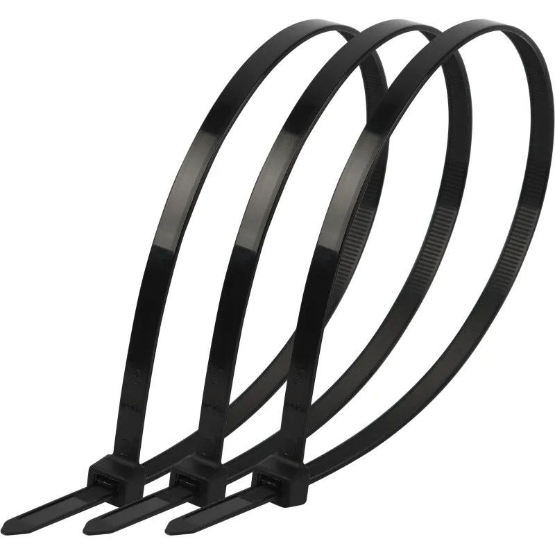 Стяжка (хомут) ЭРА нейлоновая 3.6 х 200 мм чёрная (100 шт/уп) NO-225-178