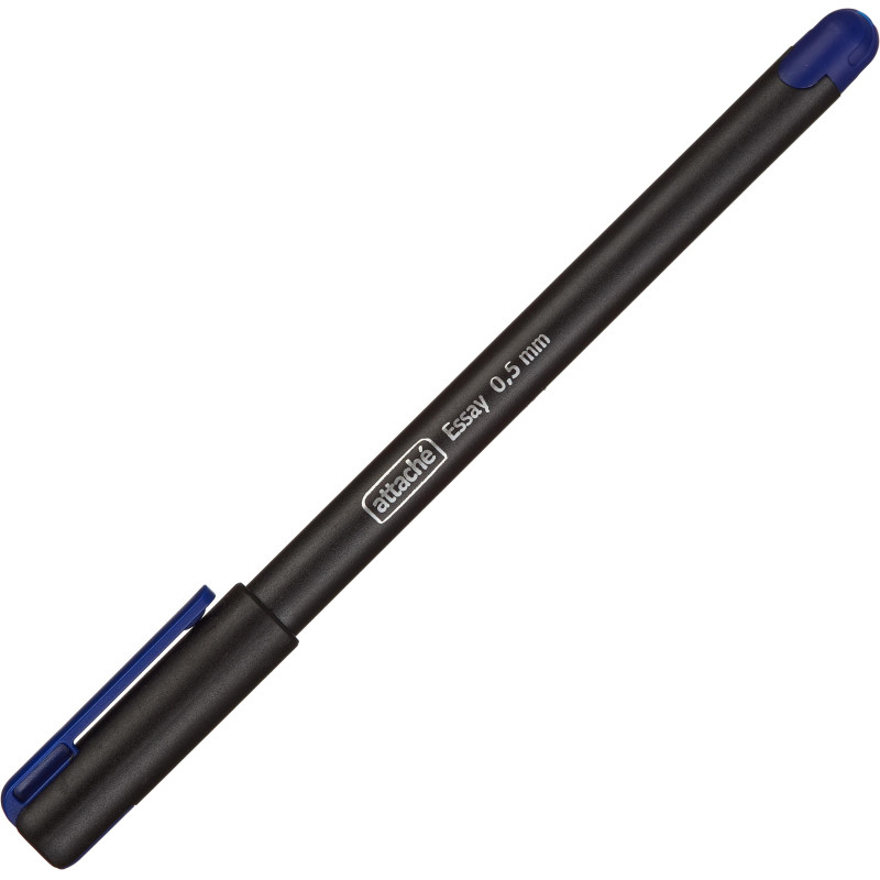 Ручка шариковая неавтомат. Attache Essay, 0,5мм,масл,синий