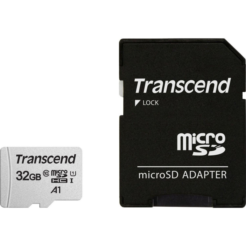 Карта памяти Transcend 300S microSDHC 32Gb UHS-I Cl10 +ад, TS32GUSD300S-A Карта памяти Transcend 300S microSDHC 32Gb UHS-I Cl10 +ад, TS32GUSD300S-A