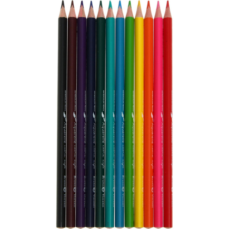 Карандаши акварельные HAPPYCOLOR 12цв, 30-0066