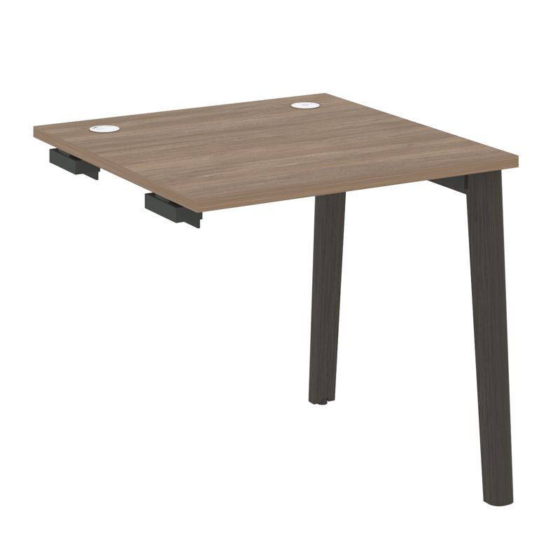 Onix Wood Стол-приставка OW.SPR-0.8 Дуб Аризона/Дуб Темный/Металл Антрацит 780*800*750