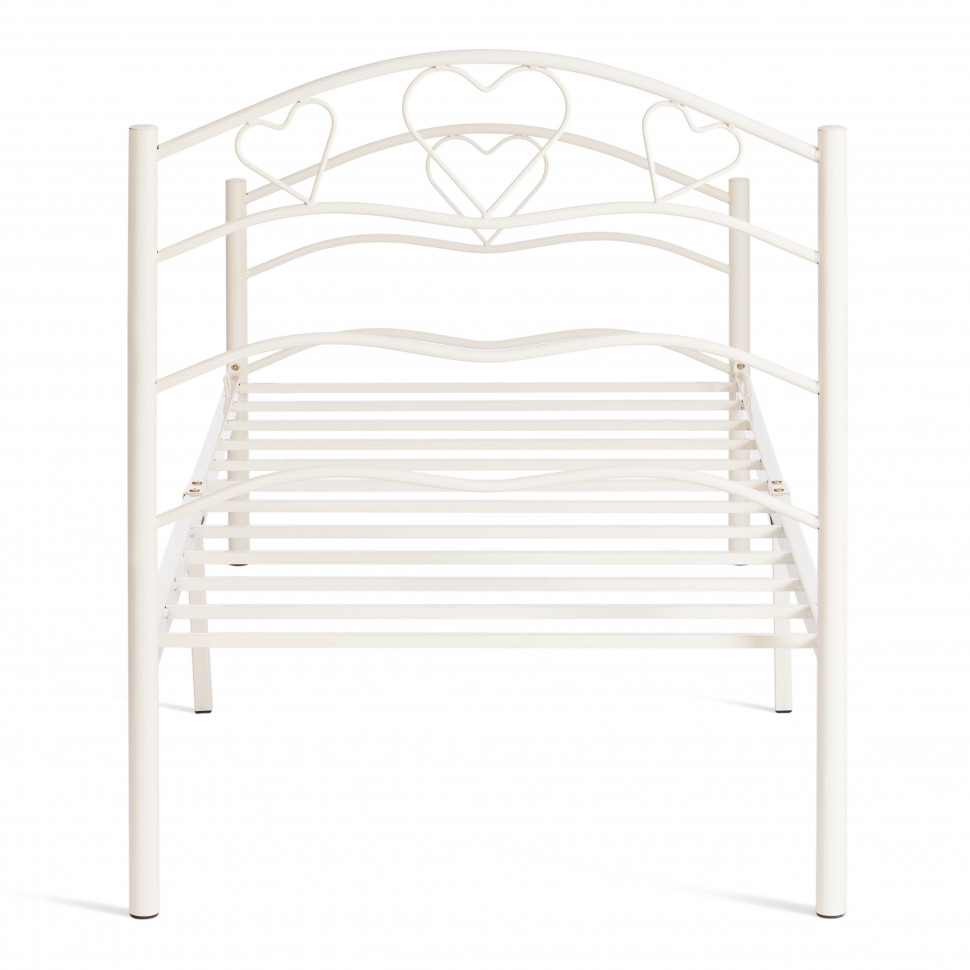 Кровать ROXIE 90*200 см (Single bed), белый (White)