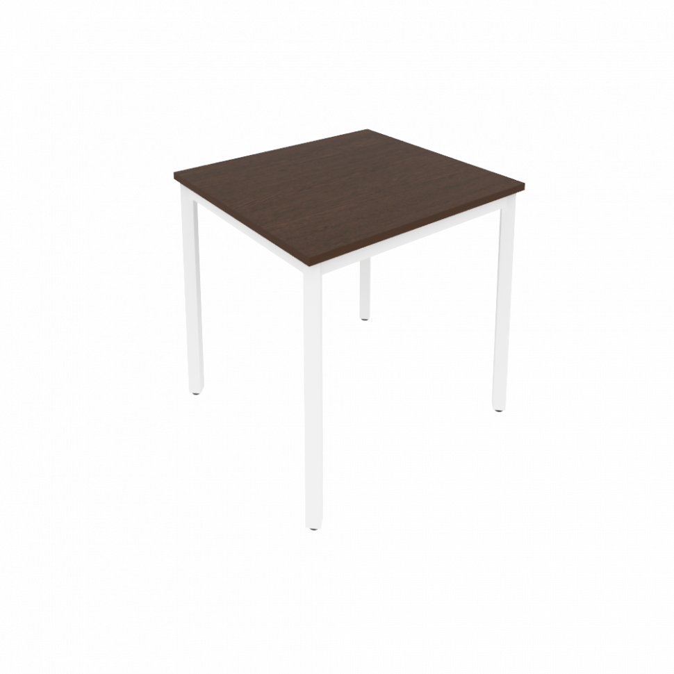 Slim Стол письменный на металлокаркасе С.СП-2 Венге Цаво/Металл Белый 780*720*750