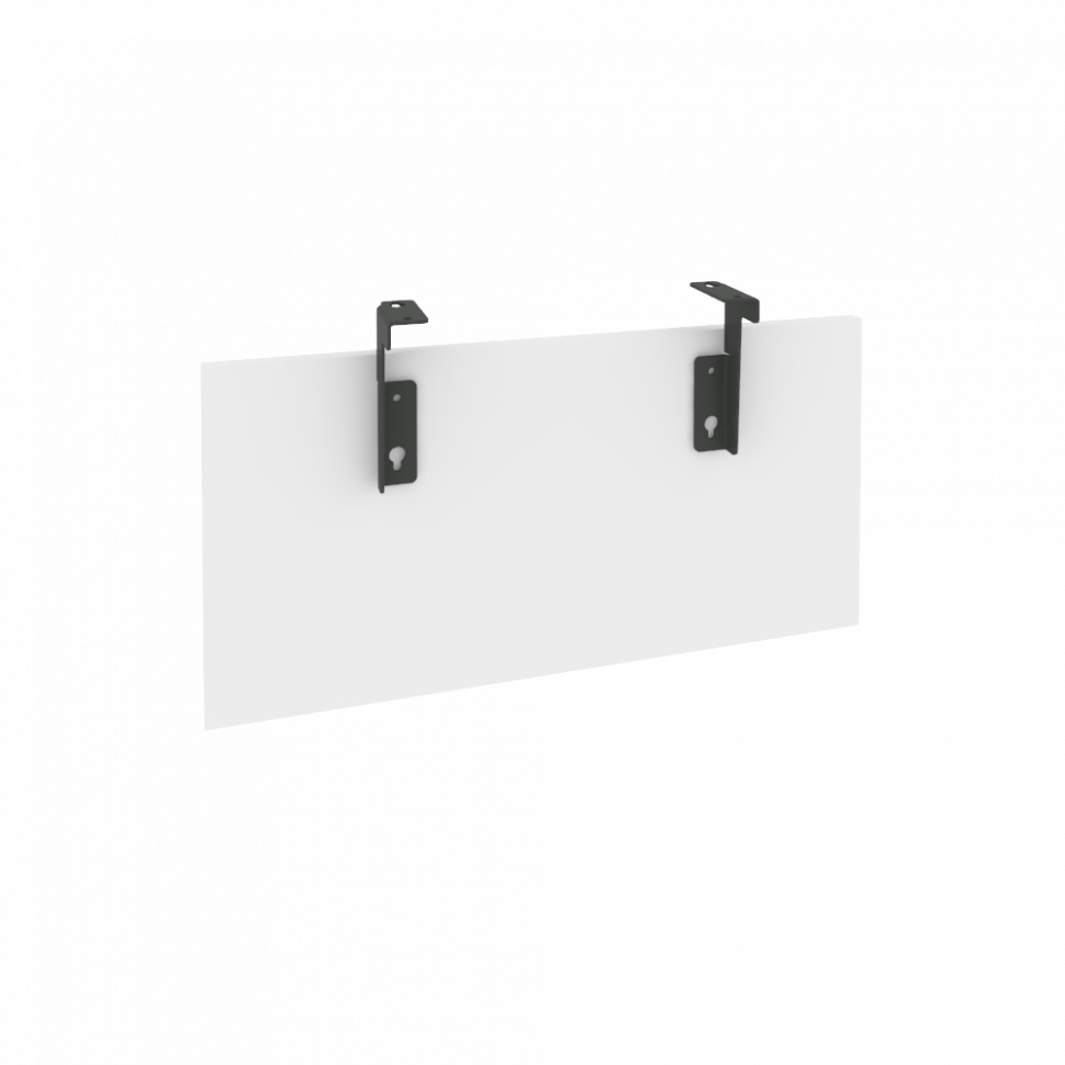 Onix Царга для стола на металлокаркасе O.M-CS-0 Белый Бриллиант/Металл Антрацит 650*320*18