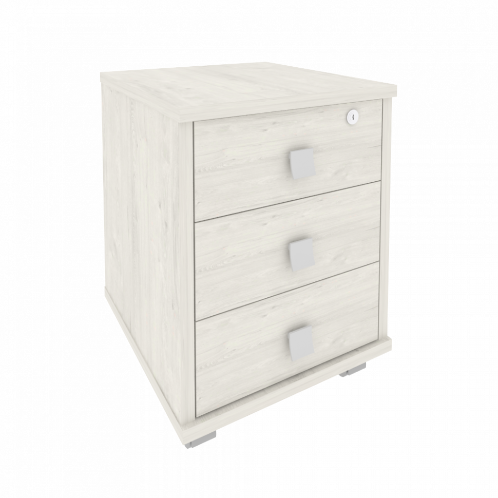 Style Тумба подкатная 3 ящ. с фолдингом Л.ТМ-3F Дуб Наварра 420*450*563 Style Тумба подкатная 3 ящ. с фолдингом Л.ТМ-3F Дуб Наварра 420*450*563