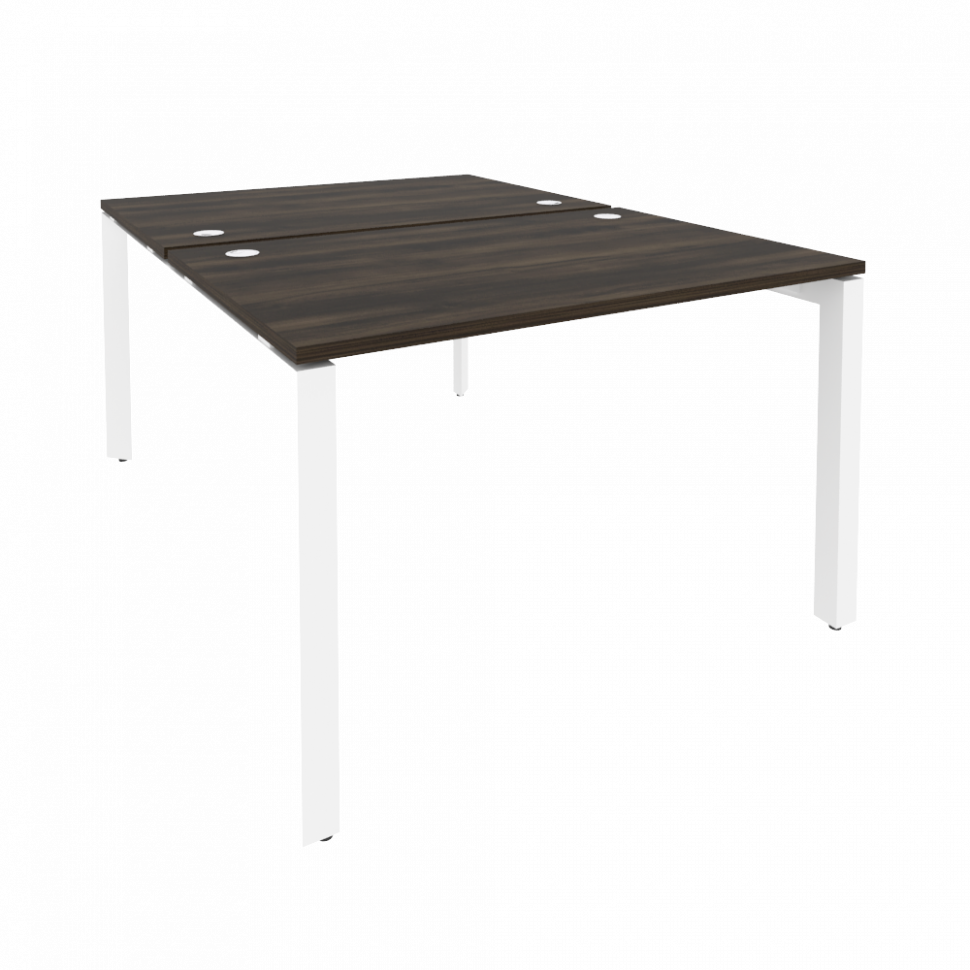 Onix Рабочая станция на П-образном м/к O.MP-D.RS-2.2.8 Дуб Мали/Металл Белый 1180*1635*750