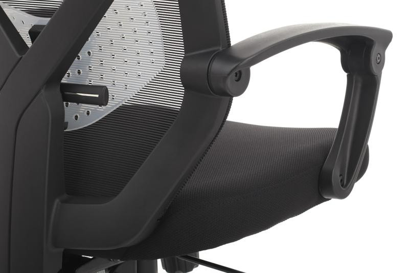 Кресло Оливер RCH W-203AC Черный пластик/Черный