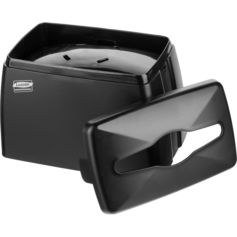 Диспенсер для салфеток Luscan Professional MAXI N4 черный 1331B