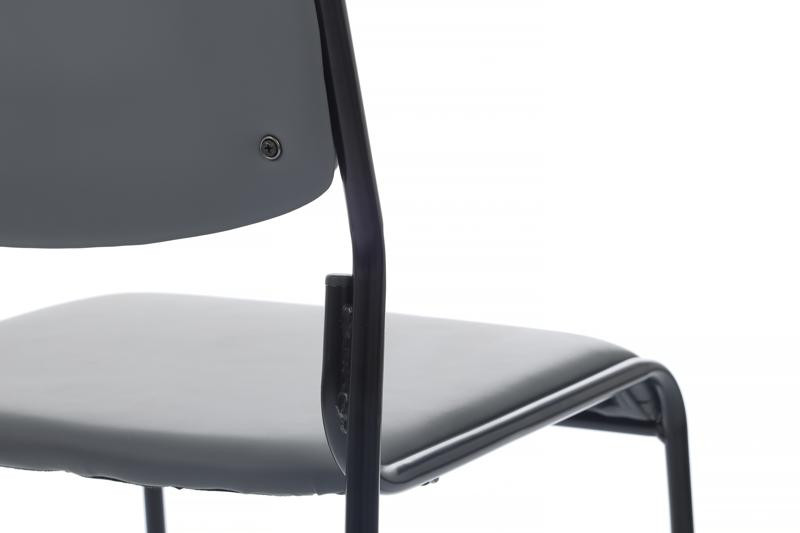 Кресло Никс RCH OMKL-01B Серый/Металл Черный