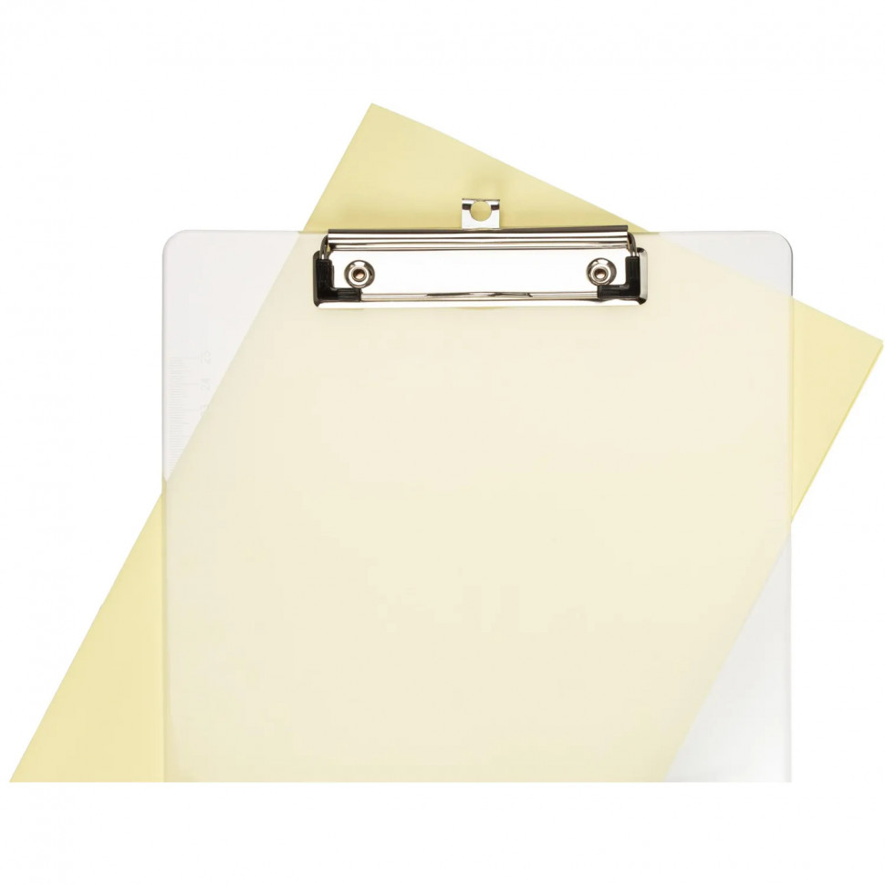 Папка-планшет Attache А4, жесткий пластик 2мм, белый