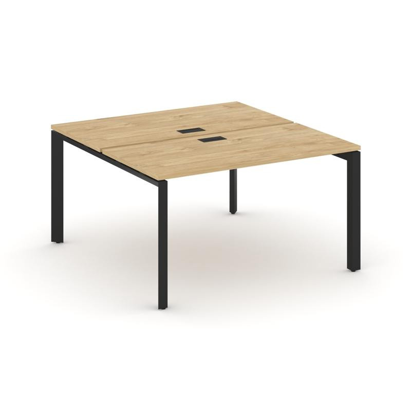 Style Project Рабочая станция двухсторонняя SN-59P.DRS-021 Тиквуд Светлый/Металл Черный/Черный Заглу