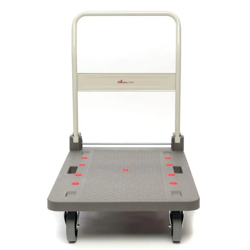 Тележка платформенная Стелла-техник FW-250П со ск ручкой, грузоподъем 250кг