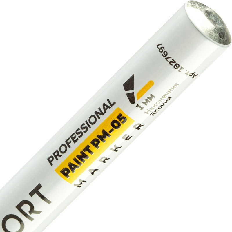 Маркер лаковый TOPFORT Paint 1 мм синий