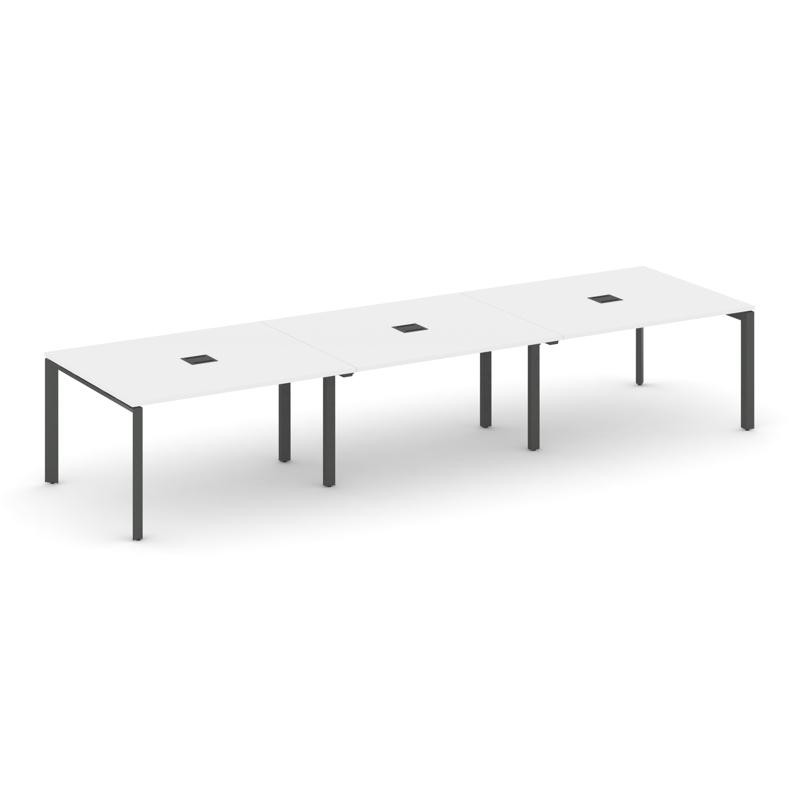 Style Project Стол переговорный SN-59P.SPRG-052 Белый/Металл Антрацит 3540*1180*750