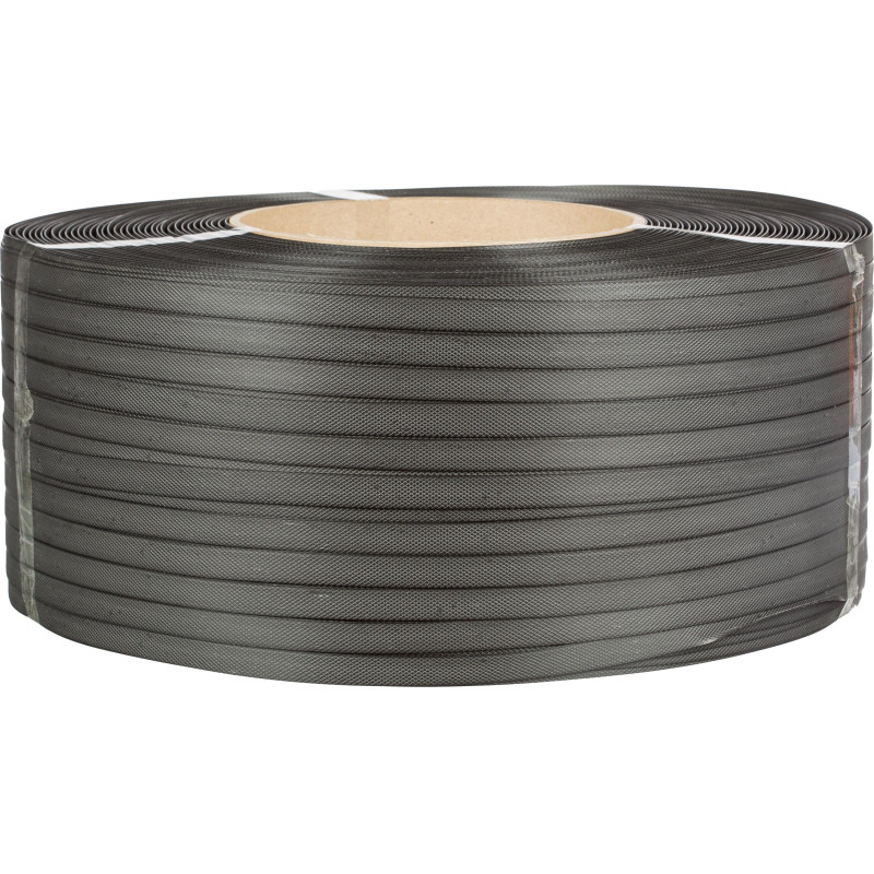 Стреппинг лента Полипропиленовая 15мм х 0,8 (2000 м.) Серая