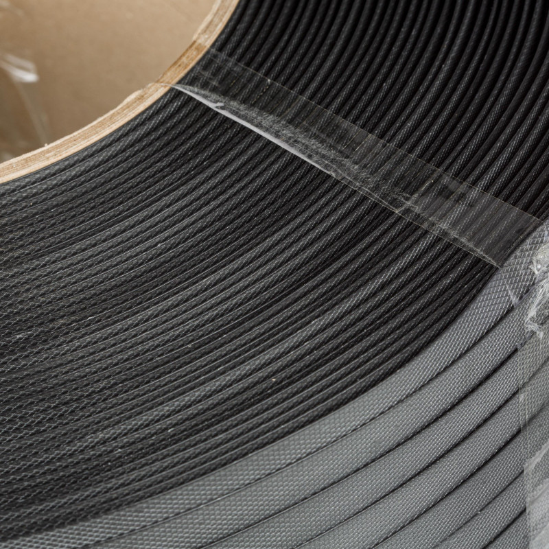 Стреппинг лента Полипропиленовая 15мм х 0,8 (2000 м.) Серая