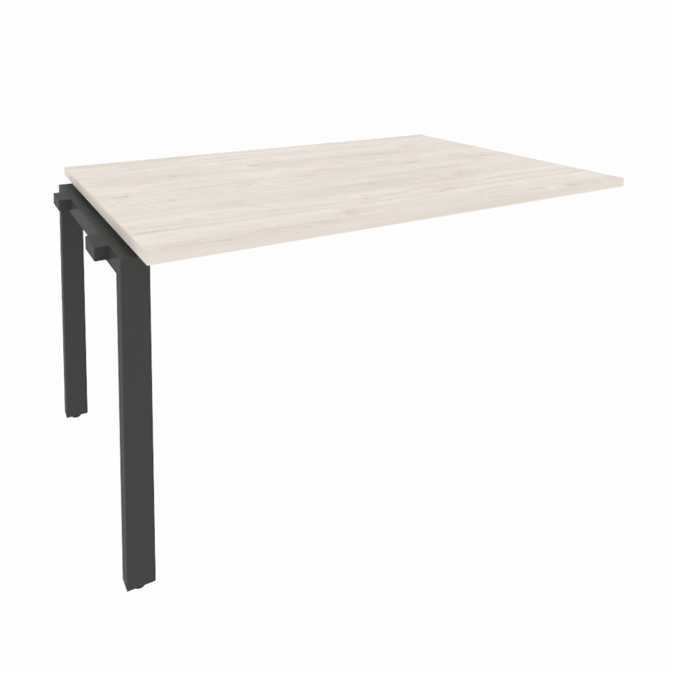 Onix Проходной наборный элемент переговорного стола O.MP-NPRG-3 Денвер Светлый/Металл Антрацит 1380*