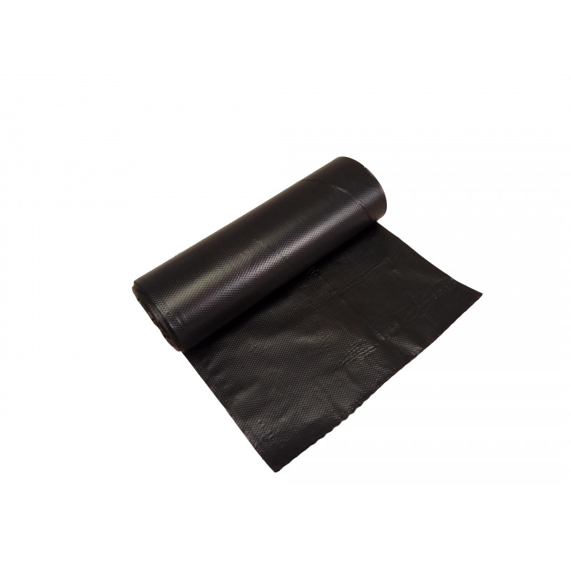 Мешки для мусора ПНД Эконом 120л 14мкм 10шт/рул черные 70х110см