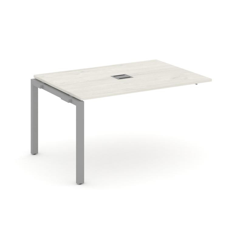 Style Project Проходной наб. элем. перег. стола SN-59P.NSPRG-004 Дуб Наварра/Металл Серый 1580*980*7