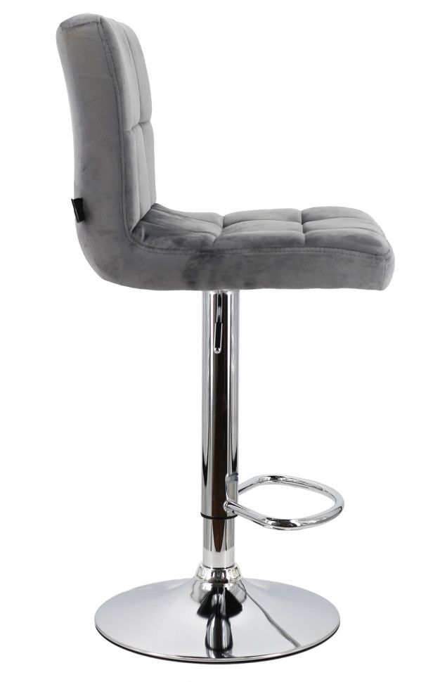 Стул барный Everprof Asti (Асти) Ткань Серый