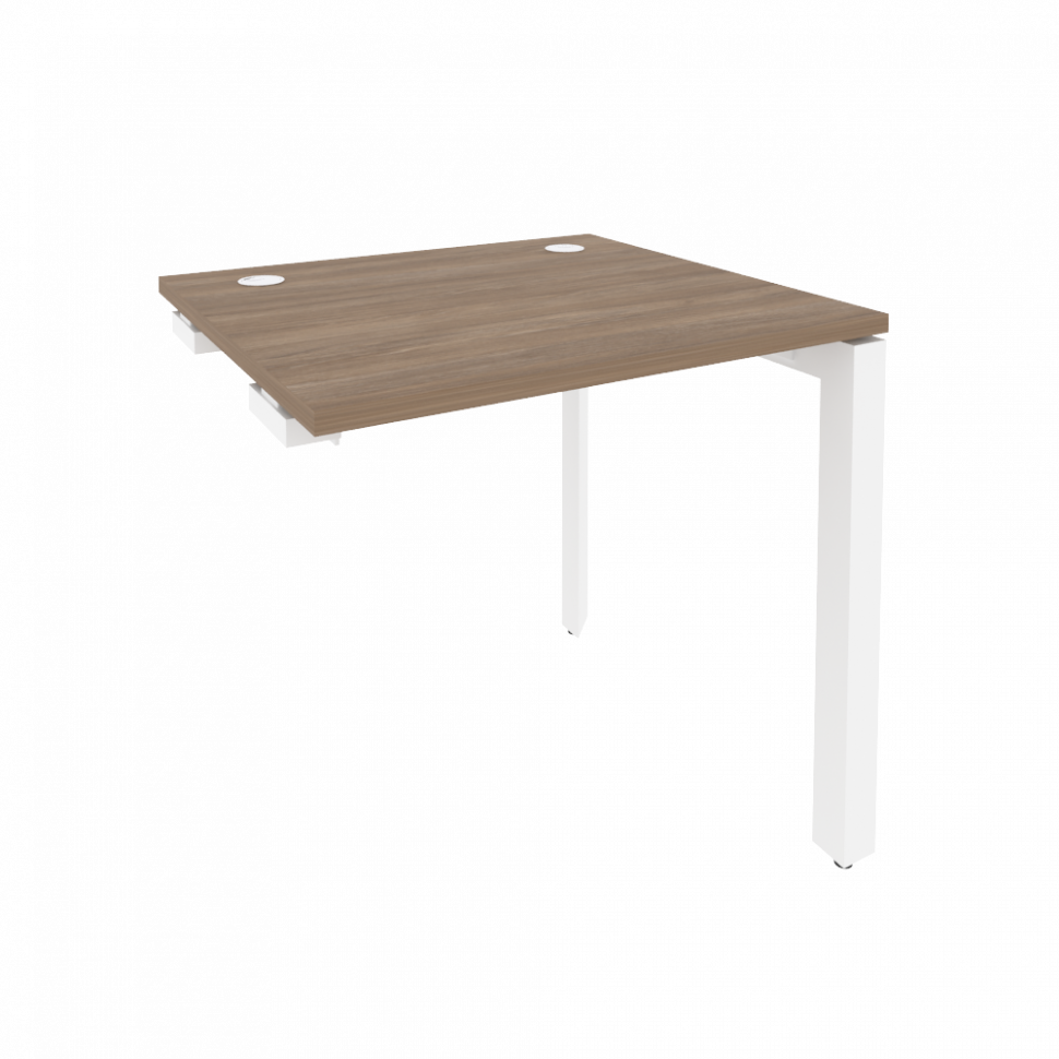 Onix Стол-приставка на П-образном м/к к опорным элементам O.MP-SPR-0.7 Дуб Аризона/Металл Белый 780* Onix Стол-приставка на П-образном м/к к опорным элементам O.MP-SPR-0.7 Дуб Аризона/Металл Белый 780*