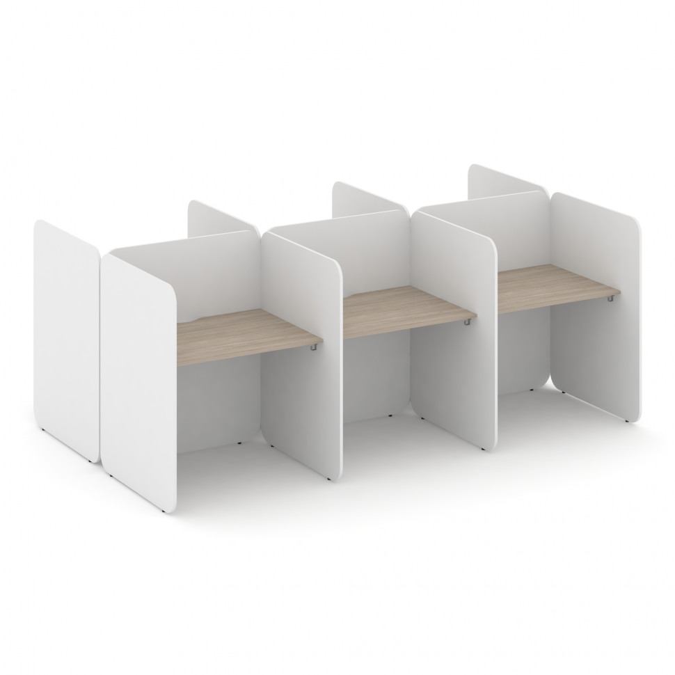 Bell Комплект №8 KCB.K-008 Дуб Аттик/Белый Бриллиант 2412*1800*1200