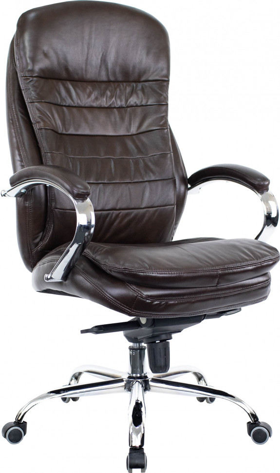 Кресло Everprof Valencia (Валенсия) M Кожа Коричневый