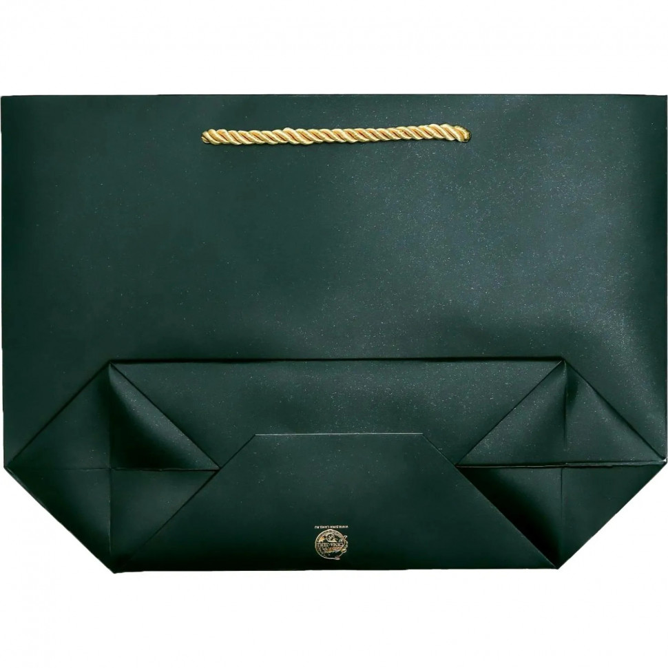 Пакет подарочный Present for you, 28 х 20 х 9 см, темно-зел., 4785005