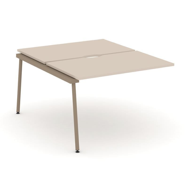 Estetica Двойной наборный элемент рабочей станциии ES.2.NRS-2-VK Капучино/Металл Латте 1180*1500*750 Estetica Двойной наборный элемент рабочей станциии ES.2.NRS-2-VK Капучино/Металл Латте 1180*1500*750