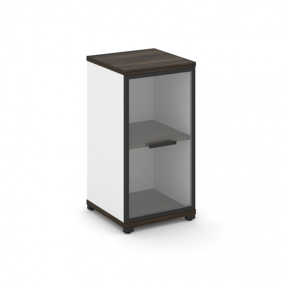 Concept Шкаф 1 узкая секция, 2 ниши CN.STU-213 RPB B Дуб Мали/Белый Бриллиант/Металл Черный/Прозрачн Concept Шкаф 1 узкая секция, 2 ниши CN.STU-213 RPB B Дуб Мали/Белый Бриллиант/Металл Черный/Прозрачн