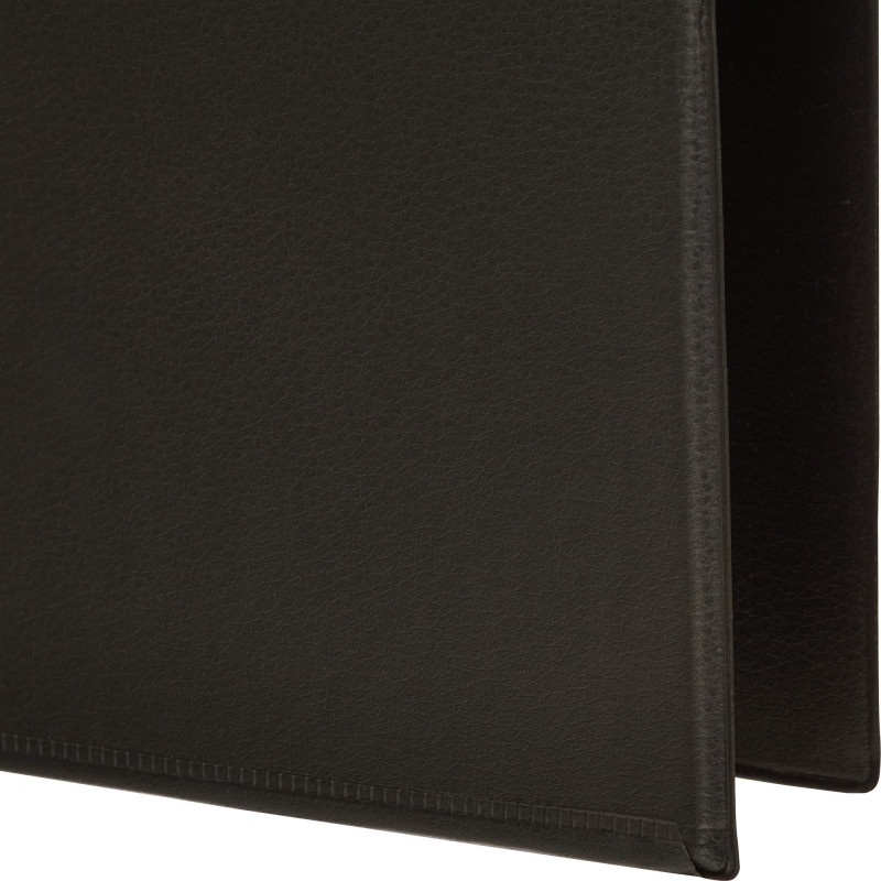 Папка-регистратор Strong Line 50мм, черный, ПБП2, карм.кор