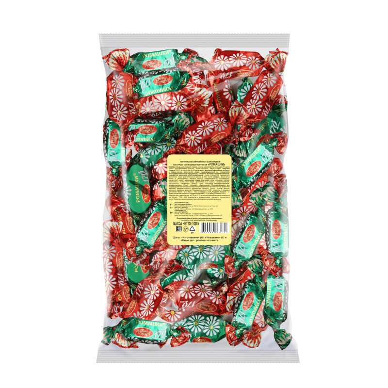 Конфеты шоколадные Ромашки, 1кг