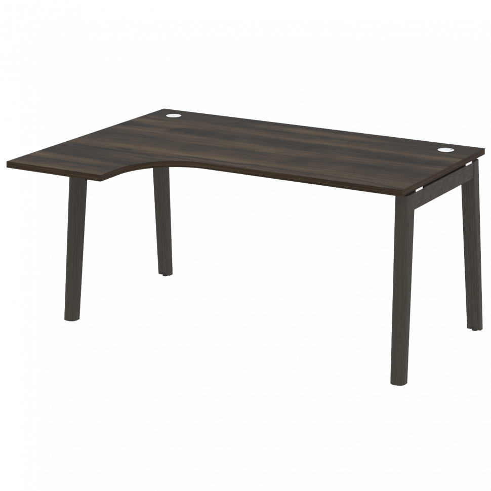Onix Wood Стол эргономичный левый OW.SA-4 (L) Дуб Мали/Дуб Темный/Металл Антрацит 1580*1180*750 (800 Onix Wood Стол эргономичный левый OW.SA-4 (L) Дуб Мали/Дуб Темный/Металл Антрацит 1580*1180*750 (800