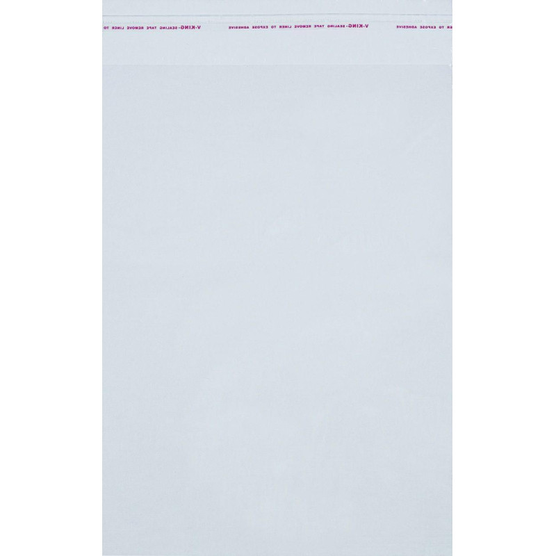 Пакет фасовочный ПП 25x35+5 с клеевым клапаном  20 мкм 100 шт/уп