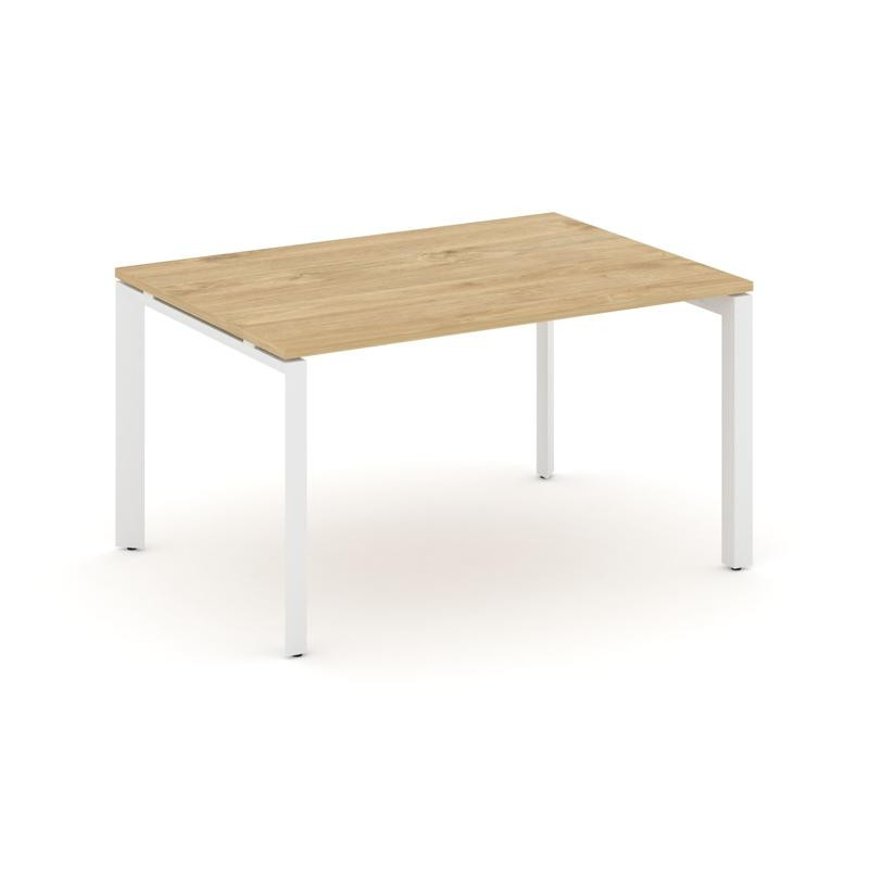 Style Project Стол переговорный SN-59P.SPRG-002.3 Тиквуд Светлый/Металл Белый 1180*980*750