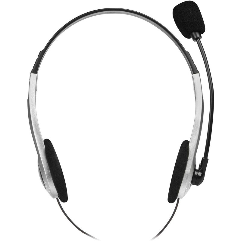 Гарнитура SVEN AP-010MV черный/серебристый