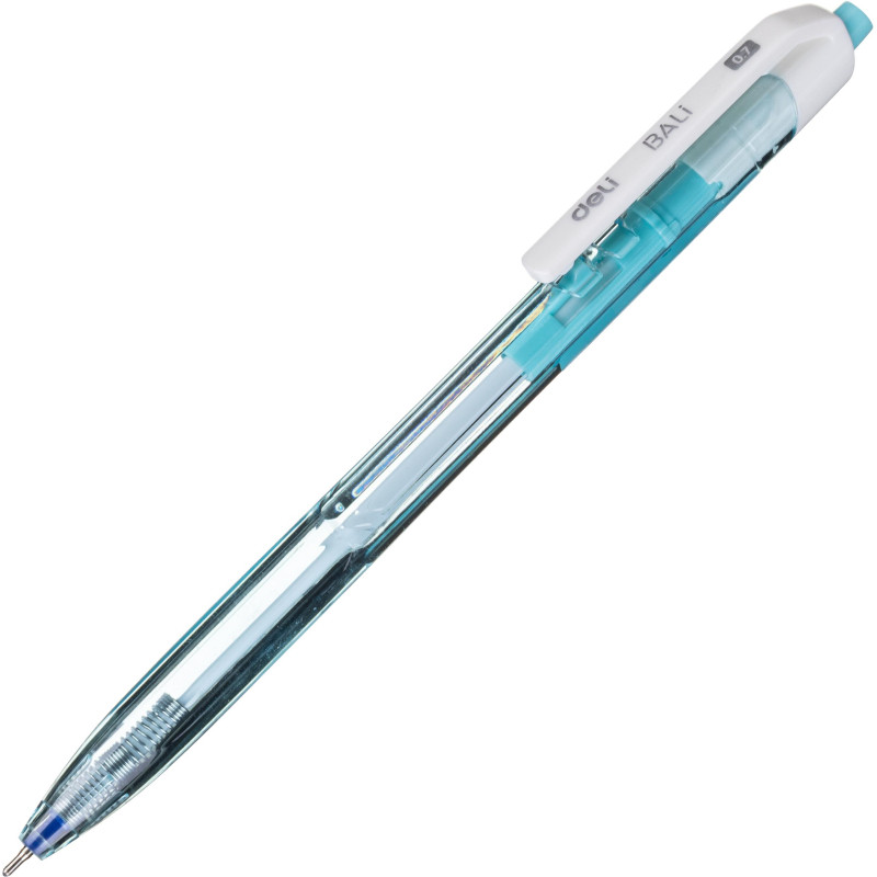 Ручка шариковая автомат. Deli Xtream шар.0,7мм,лин 0,5мм,масл,син,асс