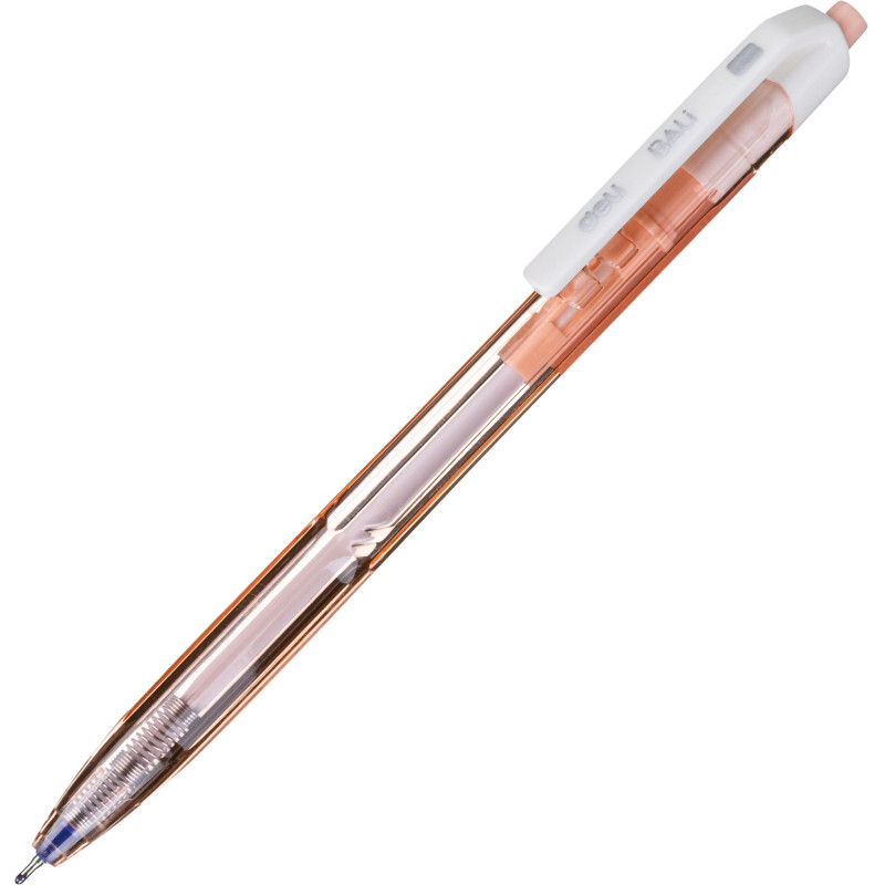 Ручка шариковая автомат. Deli Xtream шар.0,7мм,лин 0,5мм,масл,син,асс