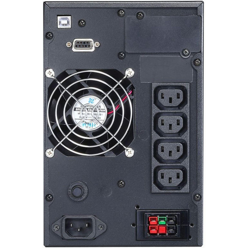 ИБП Powercom MACAN MAC-1000, On-Line, 1000VA/1000W, 4xIEC320-C13, USB, SNMP