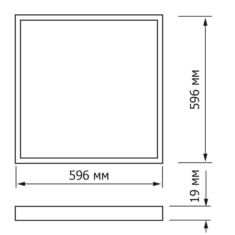 Светильник светодиодный TOPFORT ДПО 10-4х8-002 УХЛ4, 4000К призма
