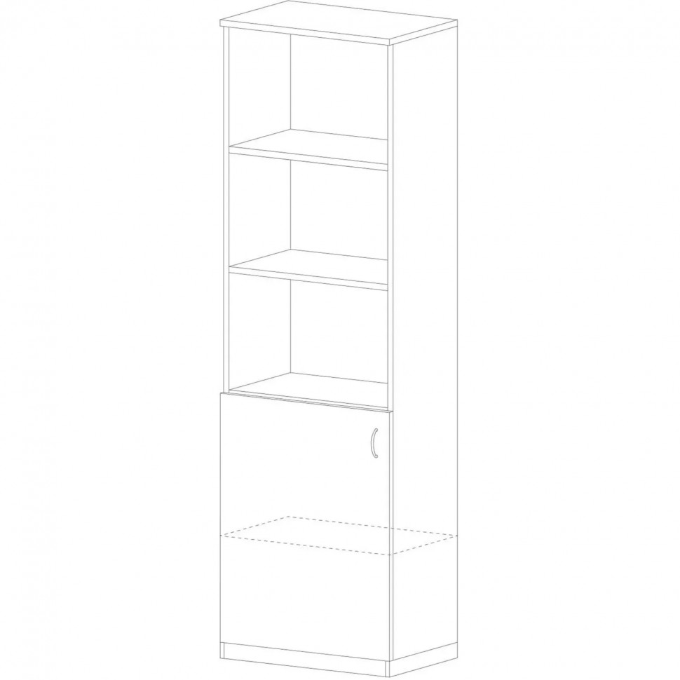 Шкаф PT Арго колонка А-321 Н орех гварнери 97929