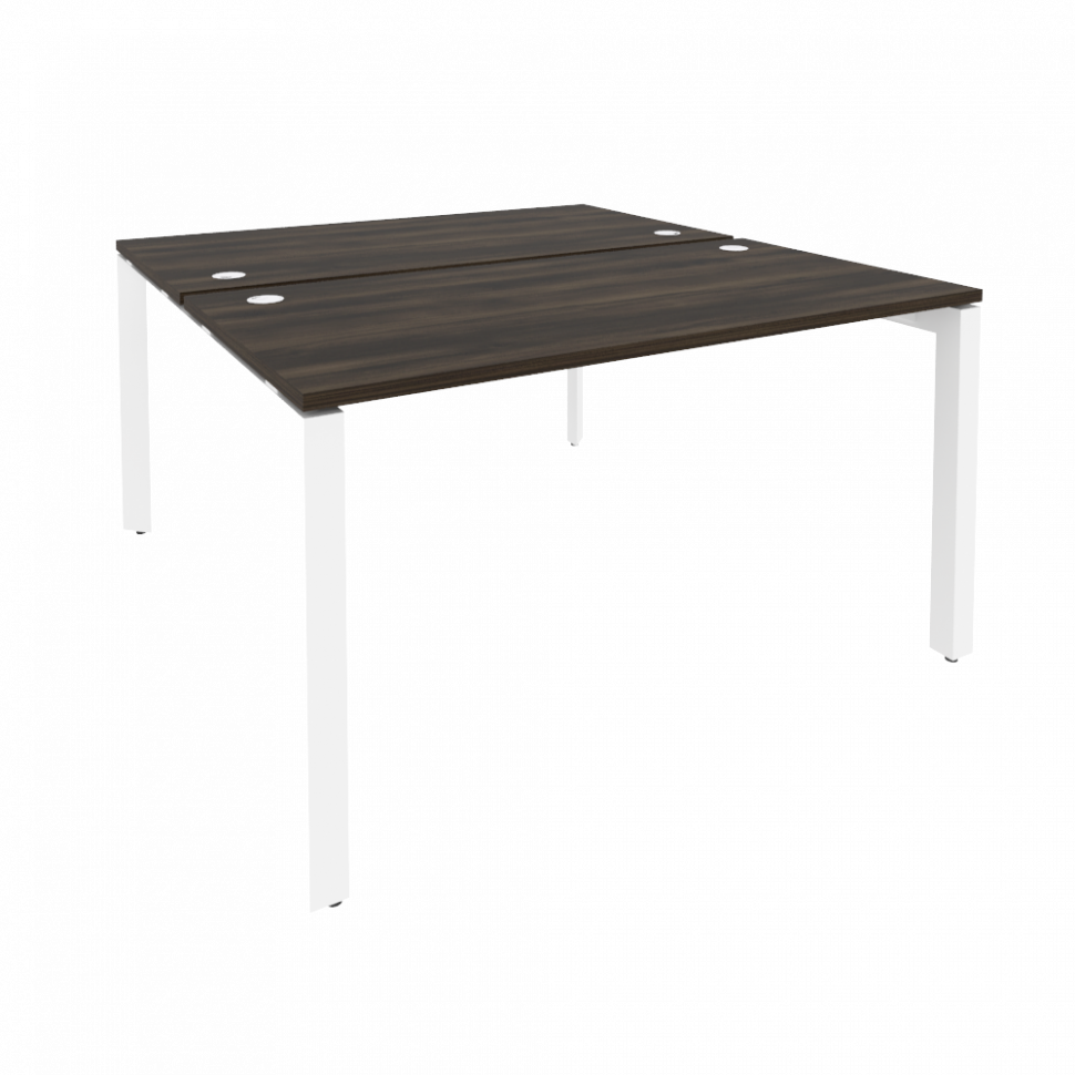 Onix Рабочая станция на П-образном м/к O.MP-D.RS-2.3.7 Дуб Мали/Металл Белый 1380*1475*750