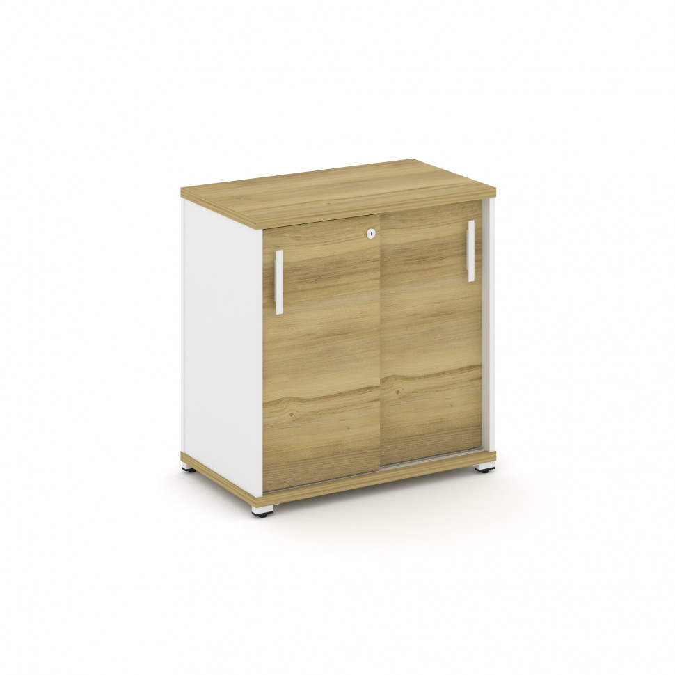 Concept Шкаф-купе опорный/приставной CN.SOPK-001 W Дуб Винченцо/Белый Бриллиант/Металл Белый 720*420