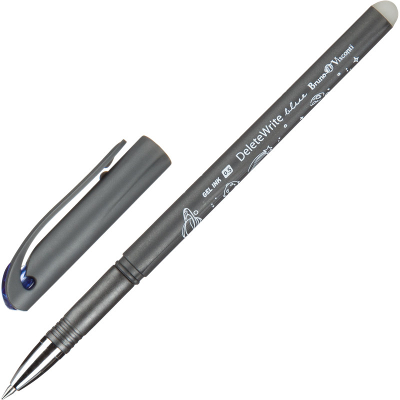 Ручка гелевая DeleteWrite Art.Boys пиши-стирай 0,5мм в ассортименте 20-0234