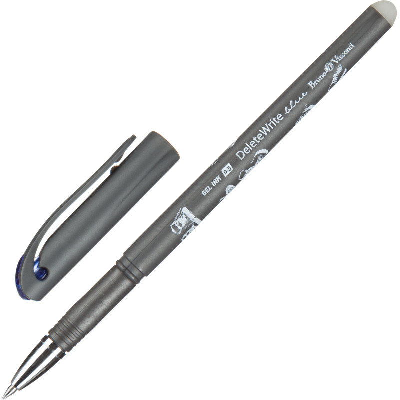 Ручка гелевая DeleteWrite Art.Boys пиши-стирай 0,5мм в ассортименте 20-0234