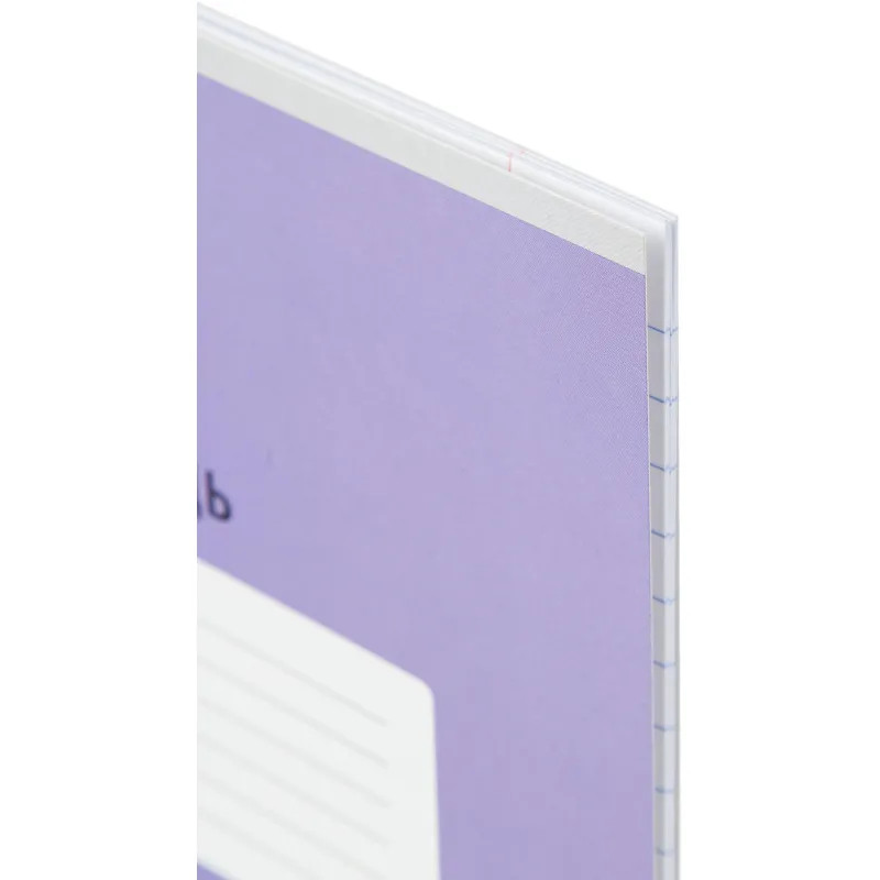 Тетрадь школьная А5,12л,линия,скреп. №1 School Интенсив Сиреневый 10шт/уп